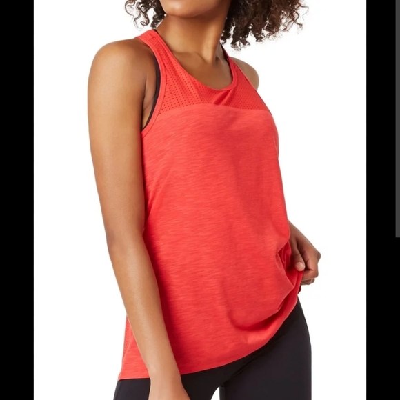 Sweaty Betty Tops - SWEATY BETTY Red Breeze Running Tank Size XS
